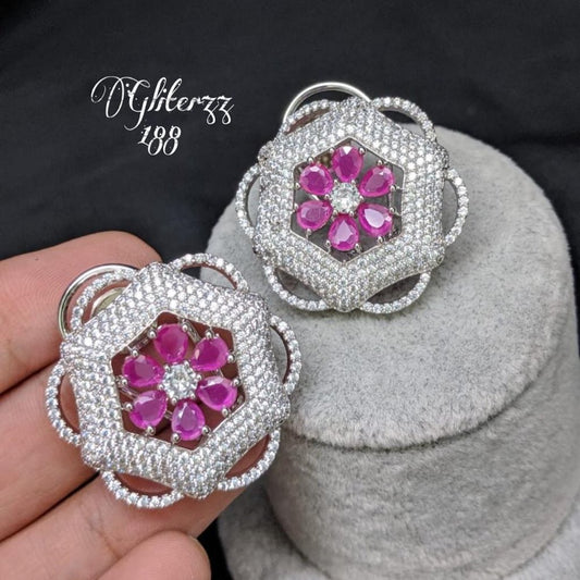 Cubic-zircon earrings - La Veliere