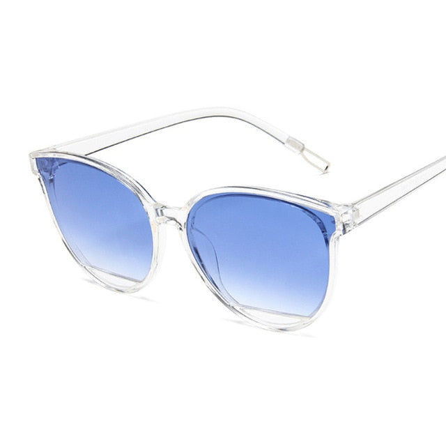 New Arrival 2021 Fashion Sunglasses Women Vintage Metal Mirror Classic Vintage Sun Glasses Female Oculos De Sol Feminino UV400 - La Veliere