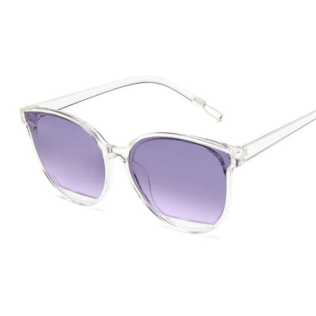 New Arrival 2021 Fashion Sunglasses Women Vintage Metal Mirror Classic Vintage Sun Glasses Female Oculos De Sol Feminino UV400 - La Veliere
